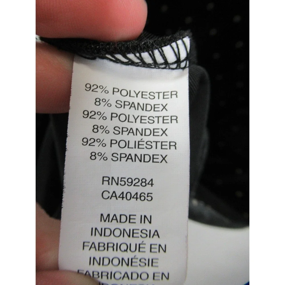 The Children's Place Polka Dot Velvet Skater Dress Girls XL 14 Black